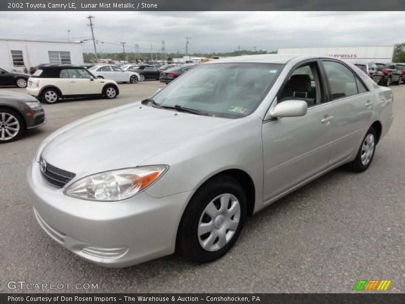 Lunar Mist Metallic / Stone 2002 Toyota Camry LE