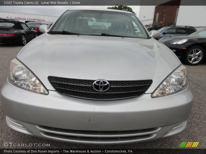 Lunar Mist Metallic / Stone 2002 Toyota Camry LE