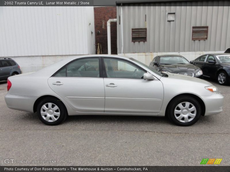 Lunar Mist Metallic / Stone 2002 Toyota Camry LE