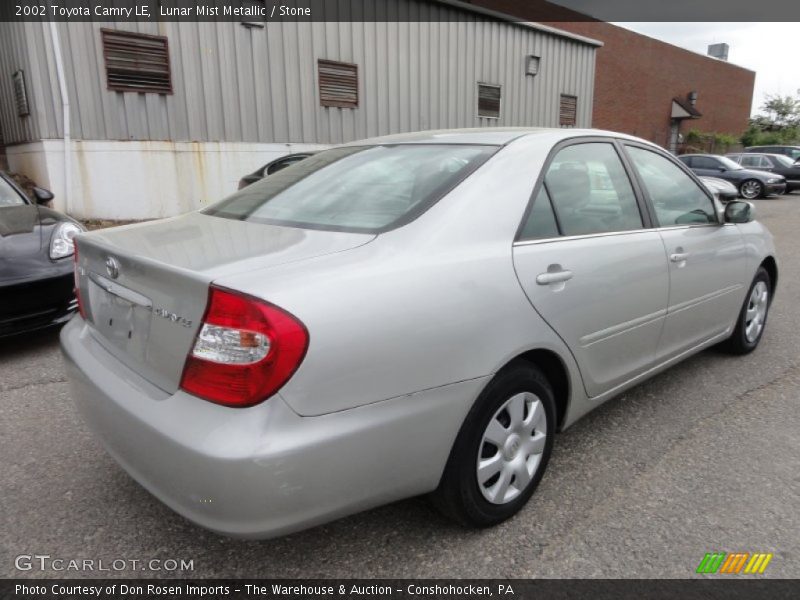 Lunar Mist Metallic / Stone 2002 Toyota Camry LE