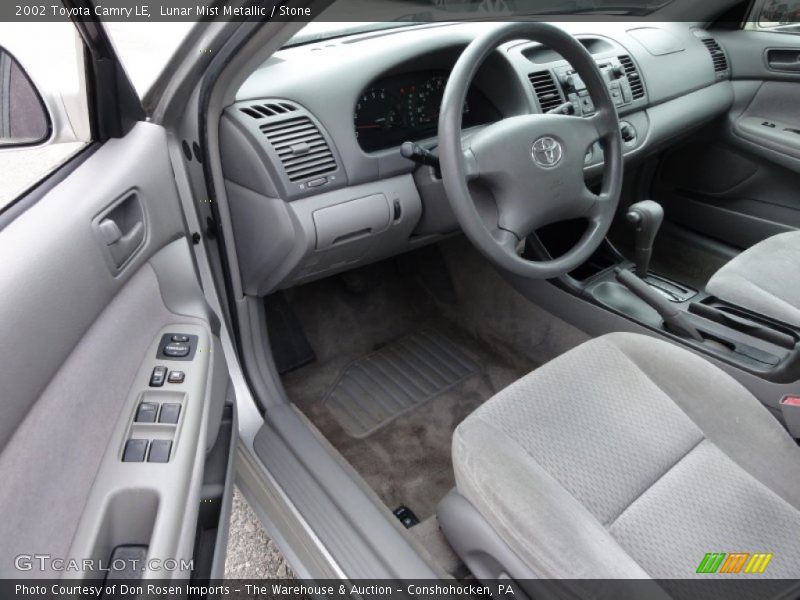 Lunar Mist Metallic / Stone 2002 Toyota Camry LE
