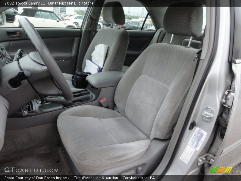Lunar Mist Metallic / Stone 2002 Toyota Camry LE