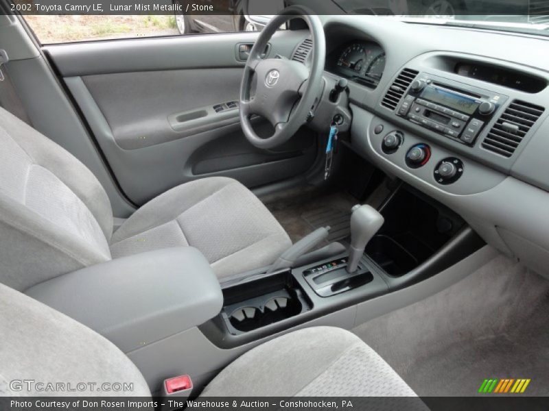 Lunar Mist Metallic / Stone 2002 Toyota Camry LE