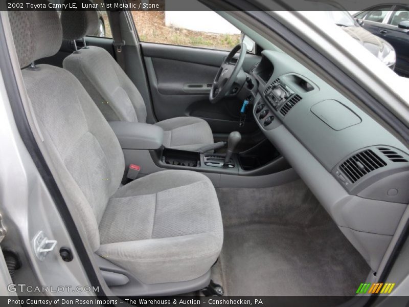 Lunar Mist Metallic / Stone 2002 Toyota Camry LE