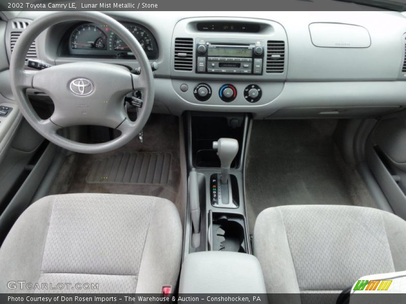 Lunar Mist Metallic / Stone 2002 Toyota Camry LE
