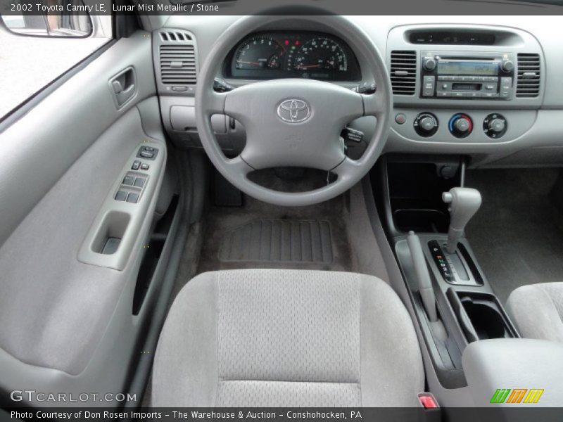 Lunar Mist Metallic / Stone 2002 Toyota Camry LE