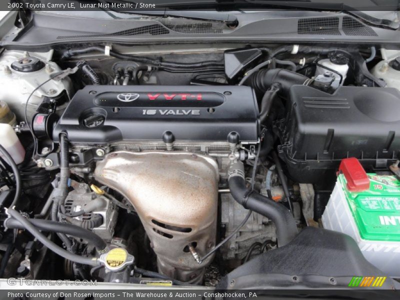 Lunar Mist Metallic / Stone 2002 Toyota Camry LE