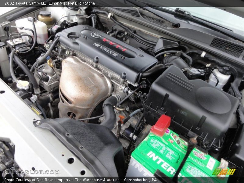 Lunar Mist Metallic / Stone 2002 Toyota Camry LE