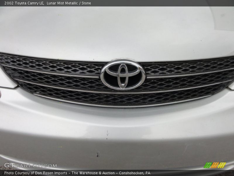 Lunar Mist Metallic / Stone 2002 Toyota Camry LE