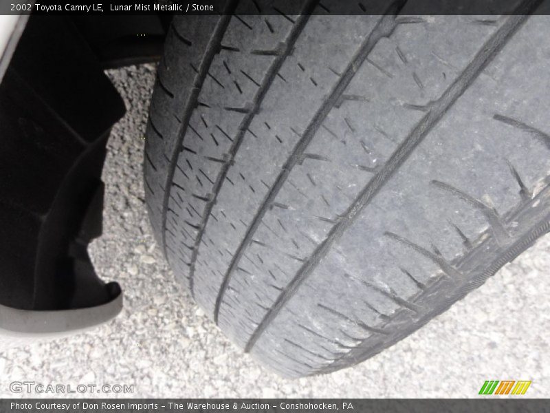 Lunar Mist Metallic / Stone 2002 Toyota Camry LE
