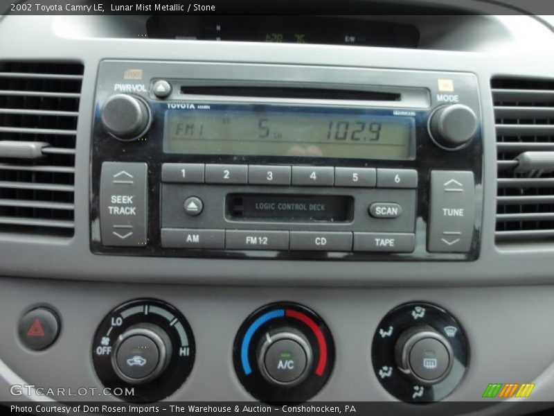 Lunar Mist Metallic / Stone 2002 Toyota Camry LE