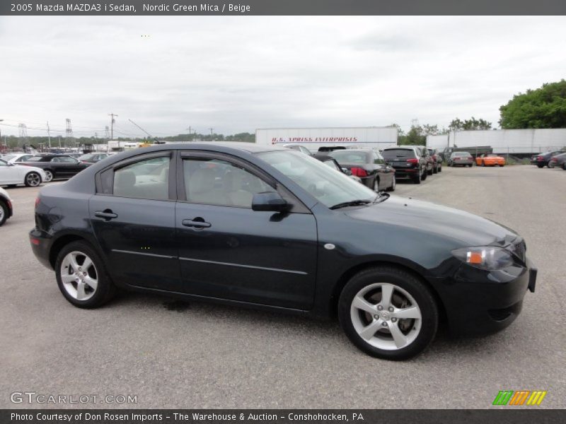 Nordic Green Mica / Beige 2005 Mazda MAZDA3 i Sedan