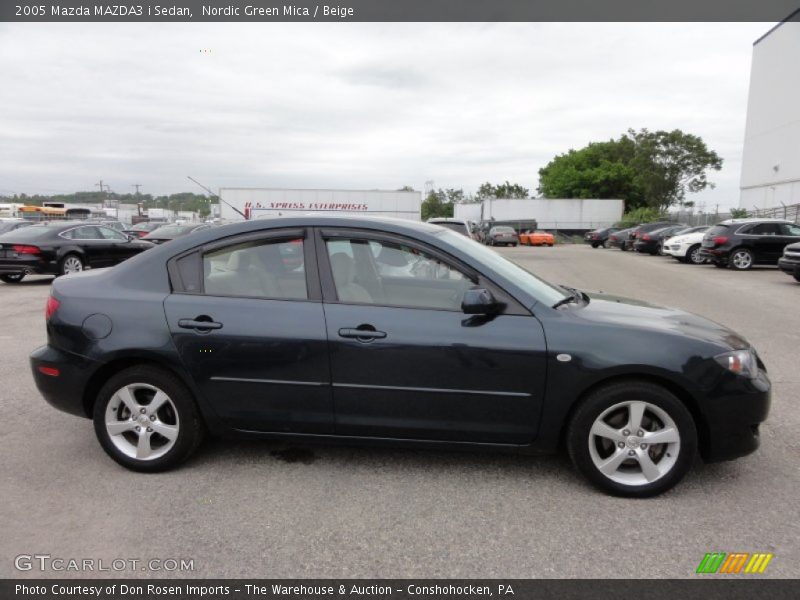Nordic Green Mica / Beige 2005 Mazda MAZDA3 i Sedan