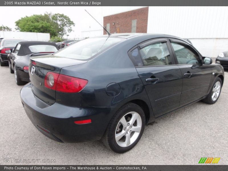 Nordic Green Mica / Beige 2005 Mazda MAZDA3 i Sedan