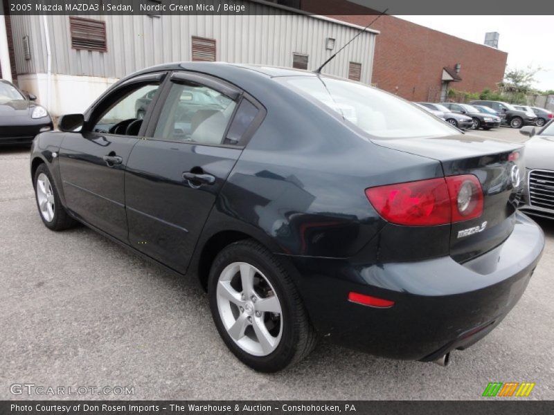 Nordic Green Mica / Beige 2005 Mazda MAZDA3 i Sedan