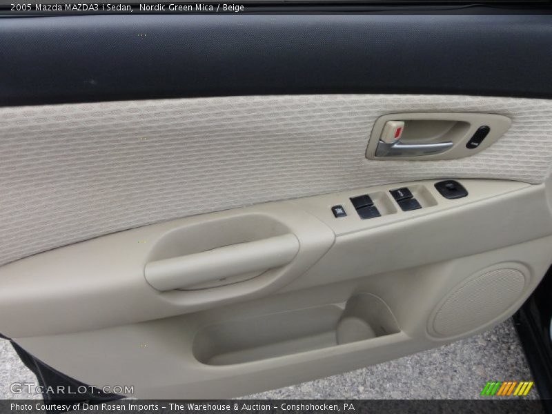 Nordic Green Mica / Beige 2005 Mazda MAZDA3 i Sedan