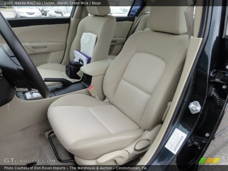 Nordic Green Mica / Beige 2005 Mazda MAZDA3 i Sedan