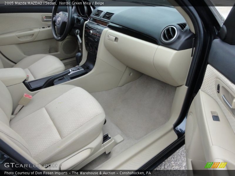 Nordic Green Mica / Beige 2005 Mazda MAZDA3 i Sedan