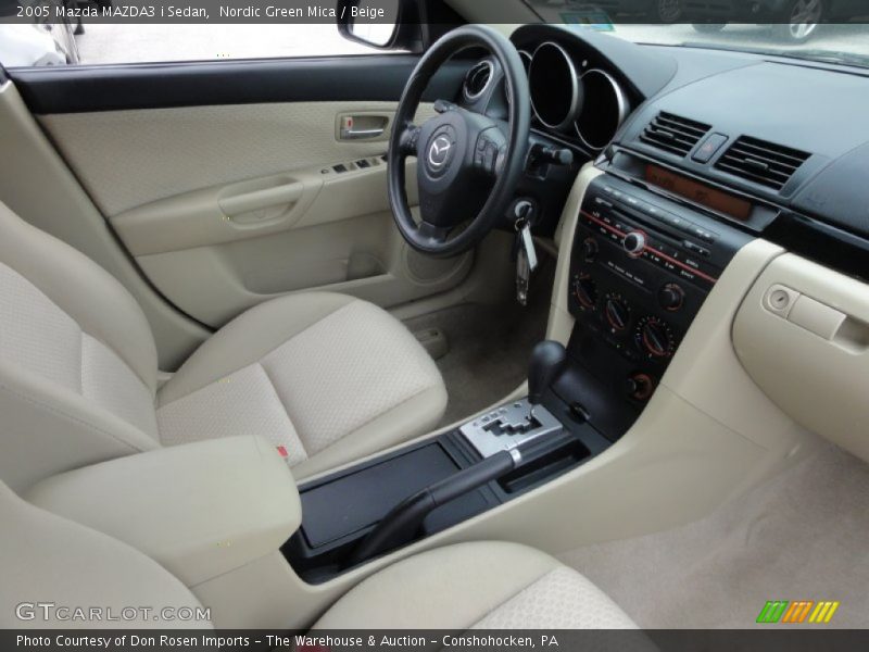 Nordic Green Mica / Beige 2005 Mazda MAZDA3 i Sedan