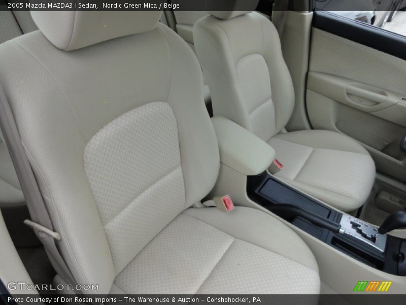 Nordic Green Mica / Beige 2005 Mazda MAZDA3 i Sedan