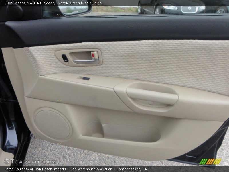 Nordic Green Mica / Beige 2005 Mazda MAZDA3 i Sedan