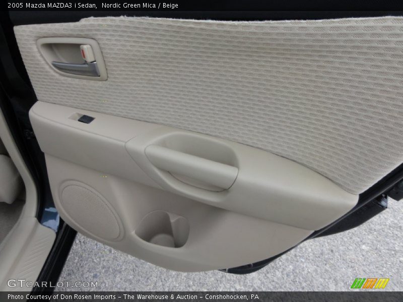 Nordic Green Mica / Beige 2005 Mazda MAZDA3 i Sedan