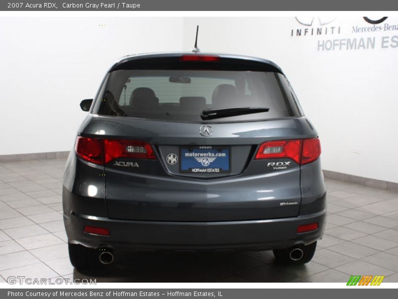 Carbon Gray Pearl / Taupe 2007 Acura RDX