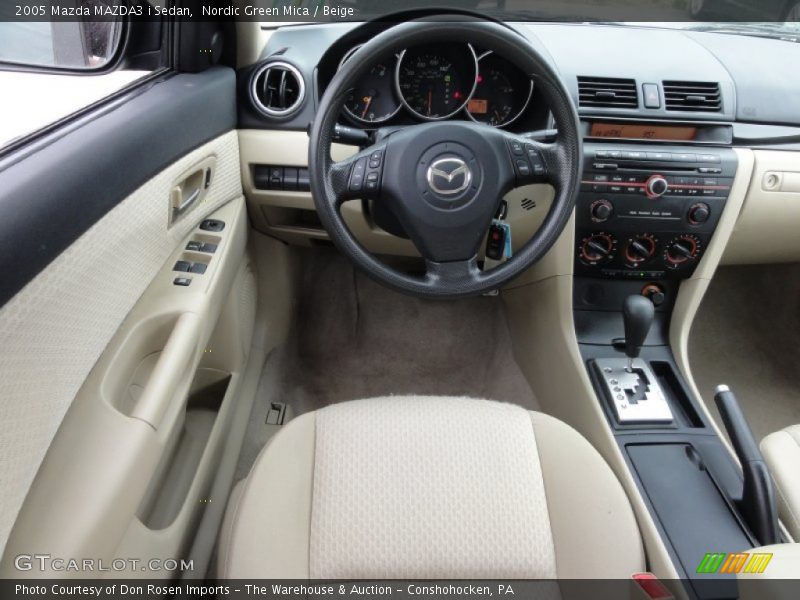Nordic Green Mica / Beige 2005 Mazda MAZDA3 i Sedan