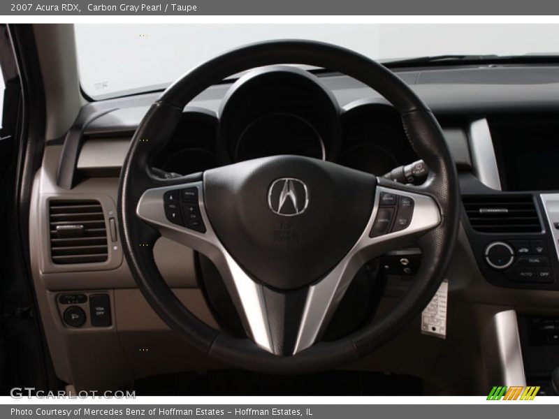 Carbon Gray Pearl / Taupe 2007 Acura RDX