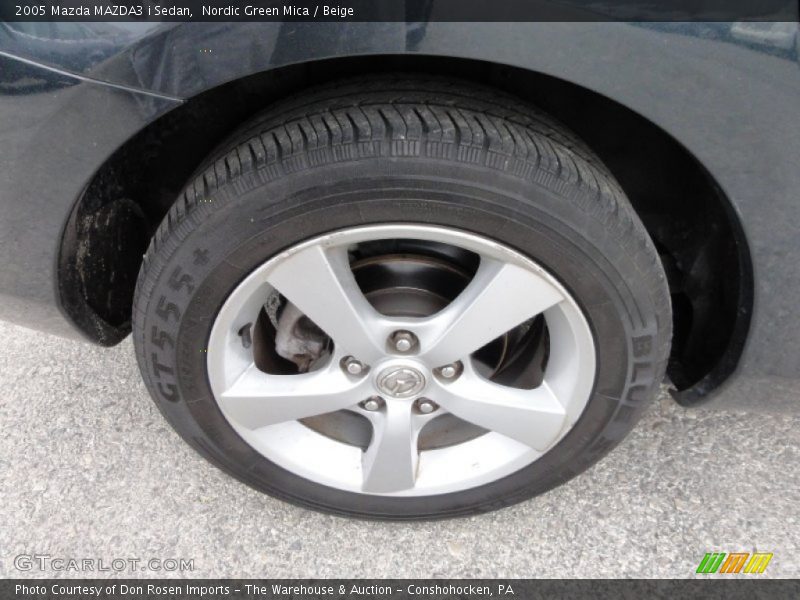 Nordic Green Mica / Beige 2005 Mazda MAZDA3 i Sedan