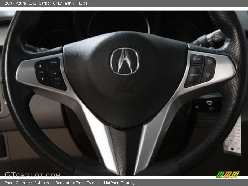 Carbon Gray Pearl / Taupe 2007 Acura RDX