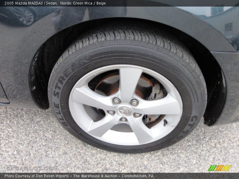 Nordic Green Mica / Beige 2005 Mazda MAZDA3 i Sedan