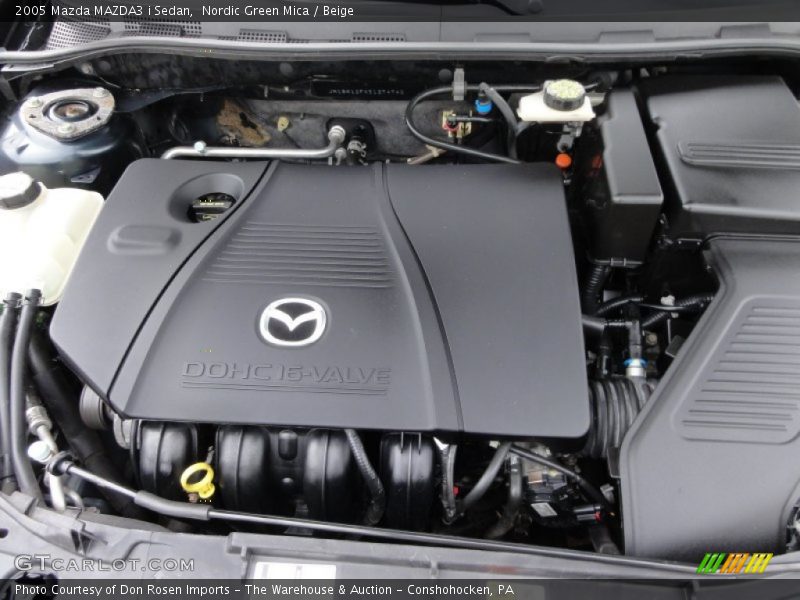 Nordic Green Mica / Beige 2005 Mazda MAZDA3 i Sedan