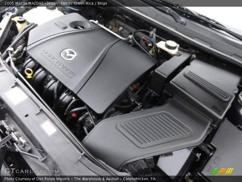 Nordic Green Mica / Beige 2005 Mazda MAZDA3 i Sedan