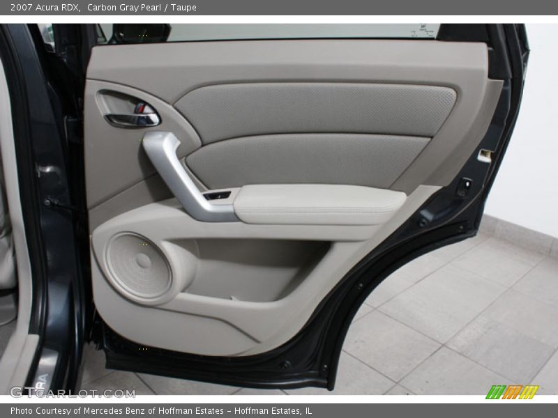 Carbon Gray Pearl / Taupe 2007 Acura RDX