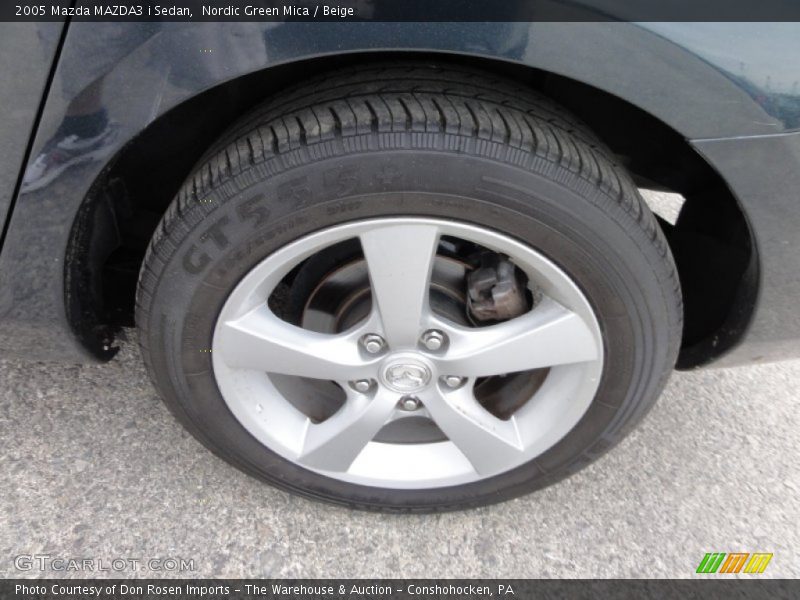 Nordic Green Mica / Beige 2005 Mazda MAZDA3 i Sedan