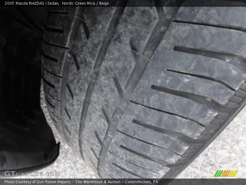 Nordic Green Mica / Beige 2005 Mazda MAZDA3 i Sedan