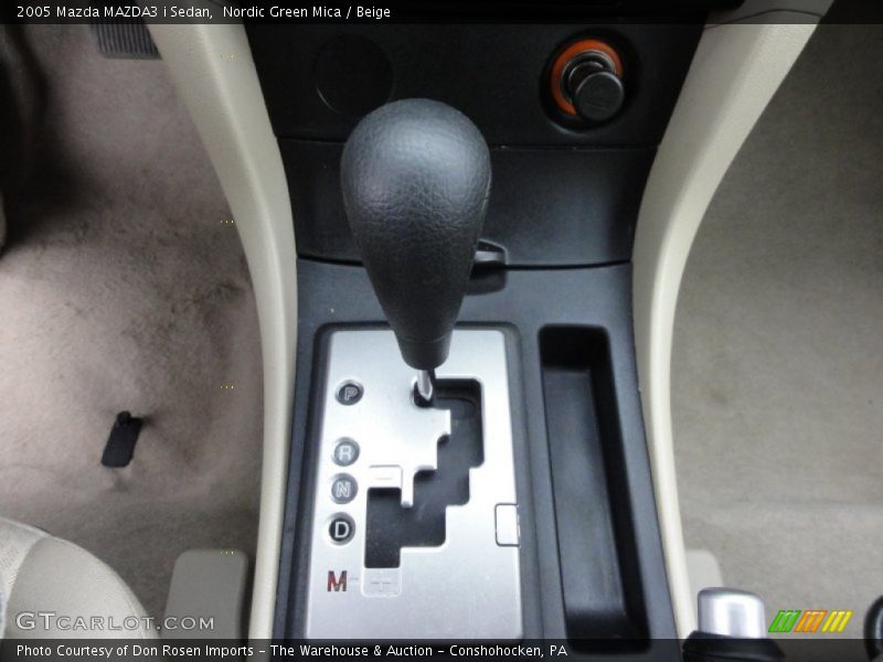 Nordic Green Mica / Beige 2005 Mazda MAZDA3 i Sedan