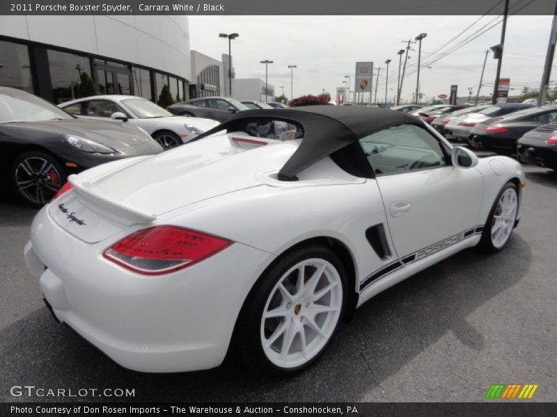  2011 Boxster Spyder Carrara White
