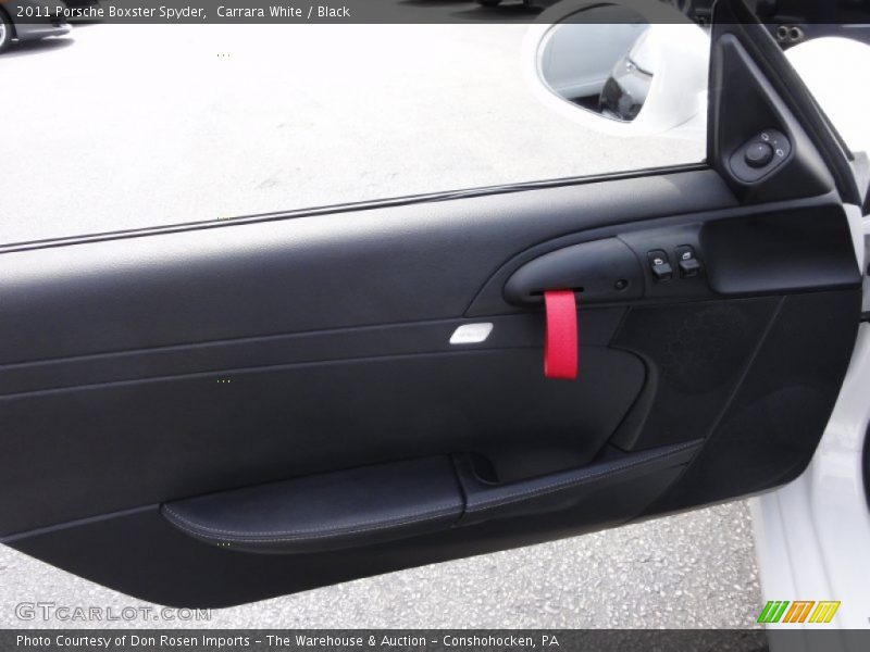 Door Panel of 2011 Boxster Spyder