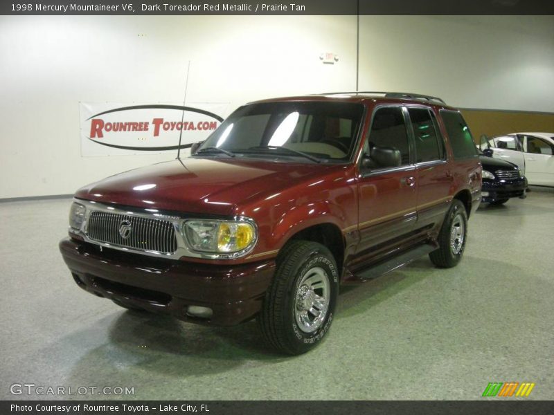 Dark Toreador Red Metallic / Prairie Tan 1998 Mercury Mountaineer V6