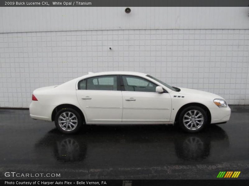 White Opal / Titanium 2009 Buick Lucerne CXL