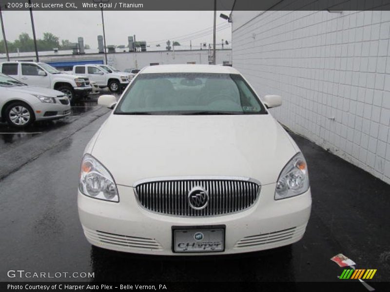 White Opal / Titanium 2009 Buick Lucerne CXL