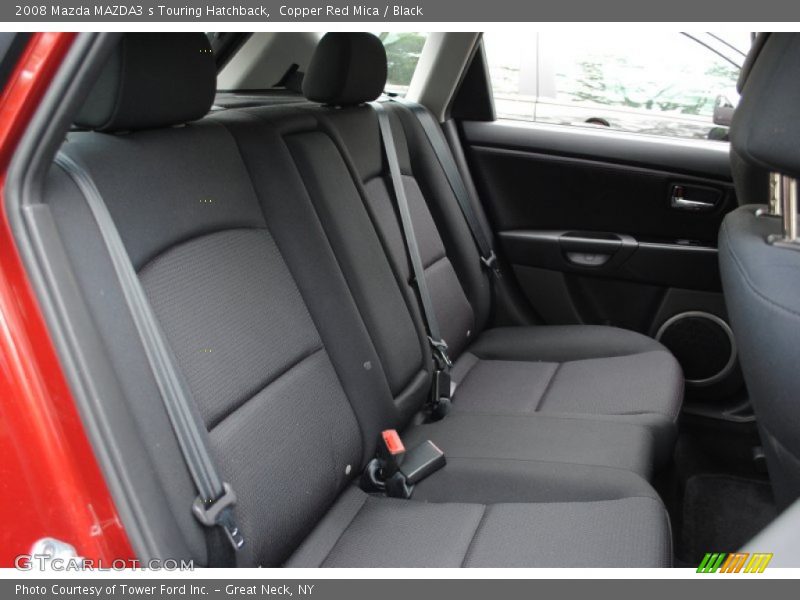 Copper Red Mica / Black 2008 Mazda MAZDA3 s Touring Hatchback