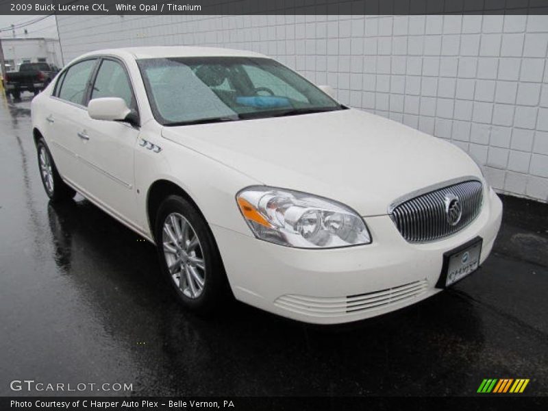 White Opal / Titanium 2009 Buick Lucerne CXL