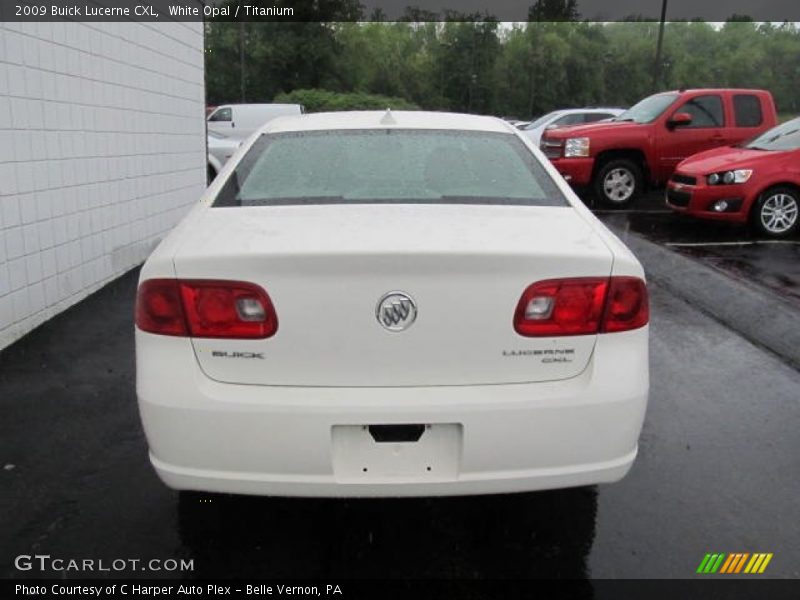 White Opal / Titanium 2009 Buick Lucerne CXL