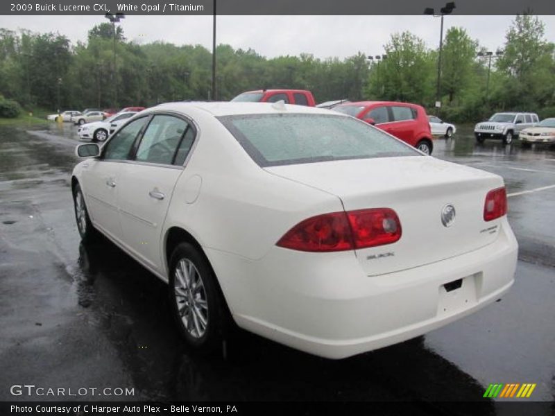 White Opal / Titanium 2009 Buick Lucerne CXL
