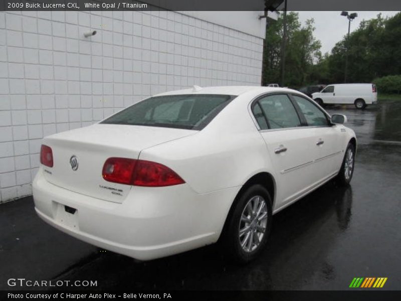 White Opal / Titanium 2009 Buick Lucerne CXL