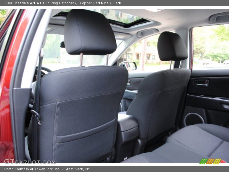 Copper Red Mica / Black 2008 Mazda MAZDA3 s Touring Hatchback