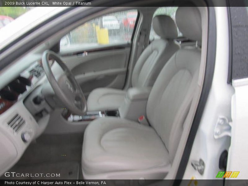 White Opal / Titanium 2009 Buick Lucerne CXL